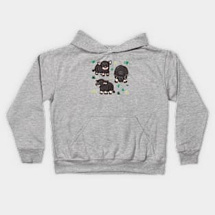 Baby water buffalos Kids Hoodie